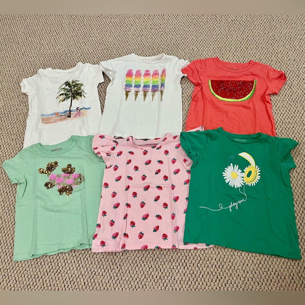 Girls’ summer clothes bundle, size 8-10